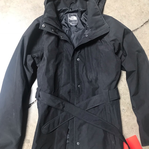 Women’s waterproof trench rain jacket - Picture 2 of 4